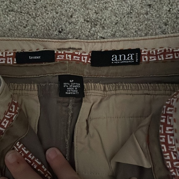 a.n.a Brown Chinos Relaxed Fit - Picture 2 of 3